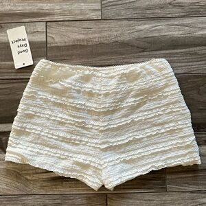 High-Rise Lace Bloomer Shorts